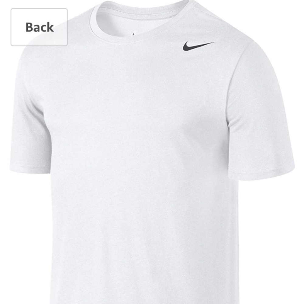 NEW Nike Dri-Fit Cotton Tee - White